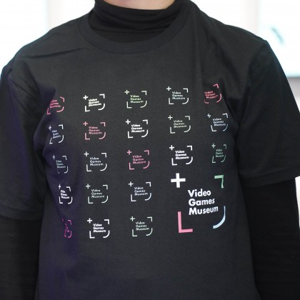 T-Shirt Logo Unisex μαύρο