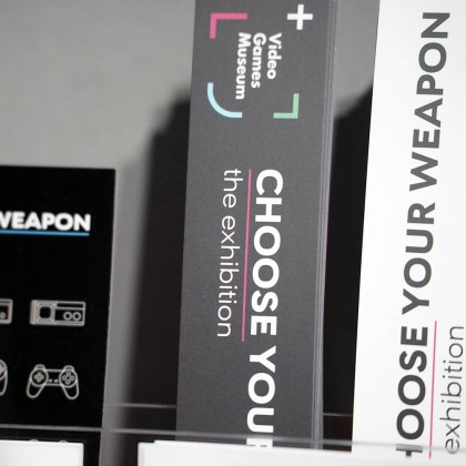 Σελιδοδείκτης Choose Your Weapon Μαύρος